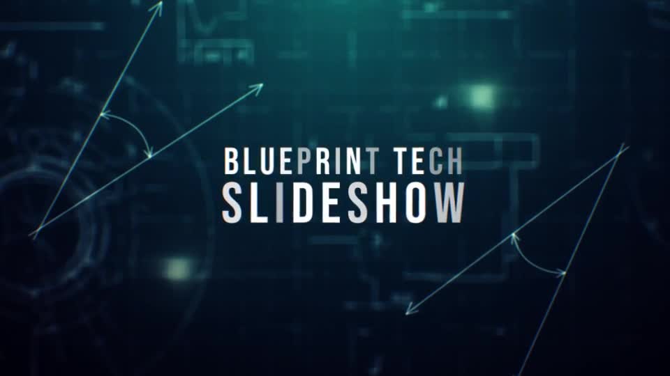 Blueprint Tech Slideshow Videohive 23634358 After Effects Image 1