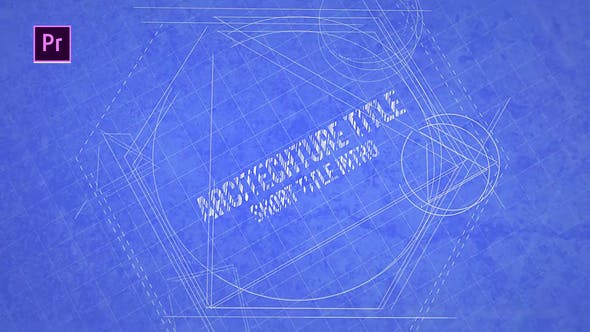 Blueprint Title Design - Download Videohive 23362003