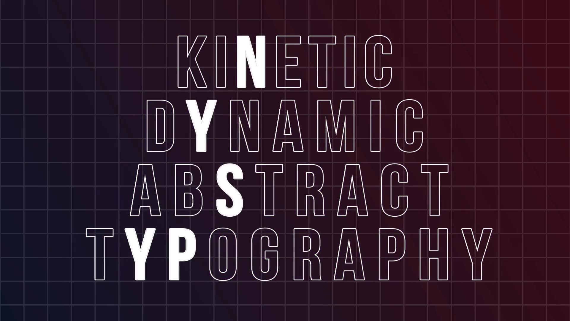 Blur Kinetic Typography Videohive 32843145 After Effects Image 3
