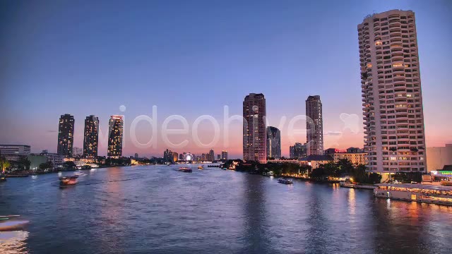 Boat Traffic in Busy River Timelapse 2 Pack - Download Videohive 3829009