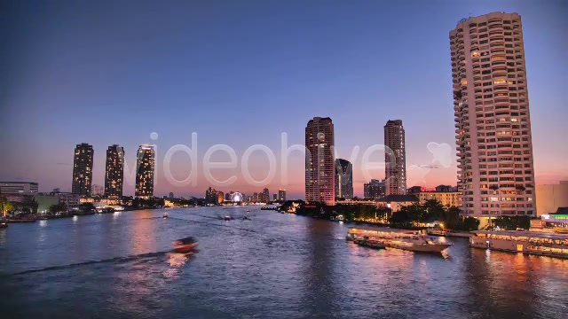 Boat Traffic in Busy River Timelapse 2 Pack - Download Videohive 3829009