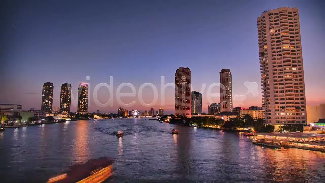 Boat Traffic in Busy River Timelapse 2 Pack - Download Videohive 3829009