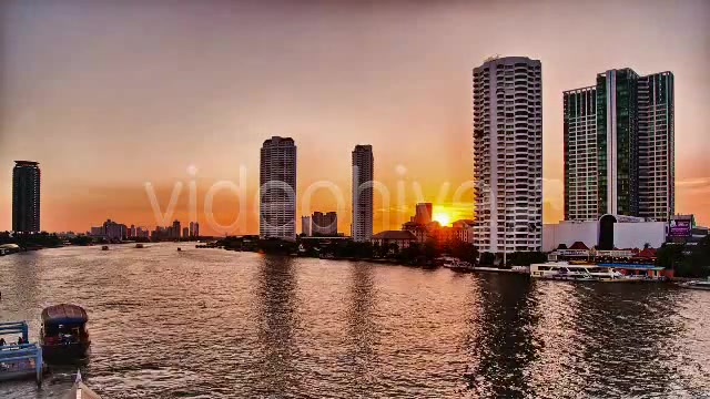 Boat Traffic in Busy River Timelapse 2 Pack - Download Videohive 3829009