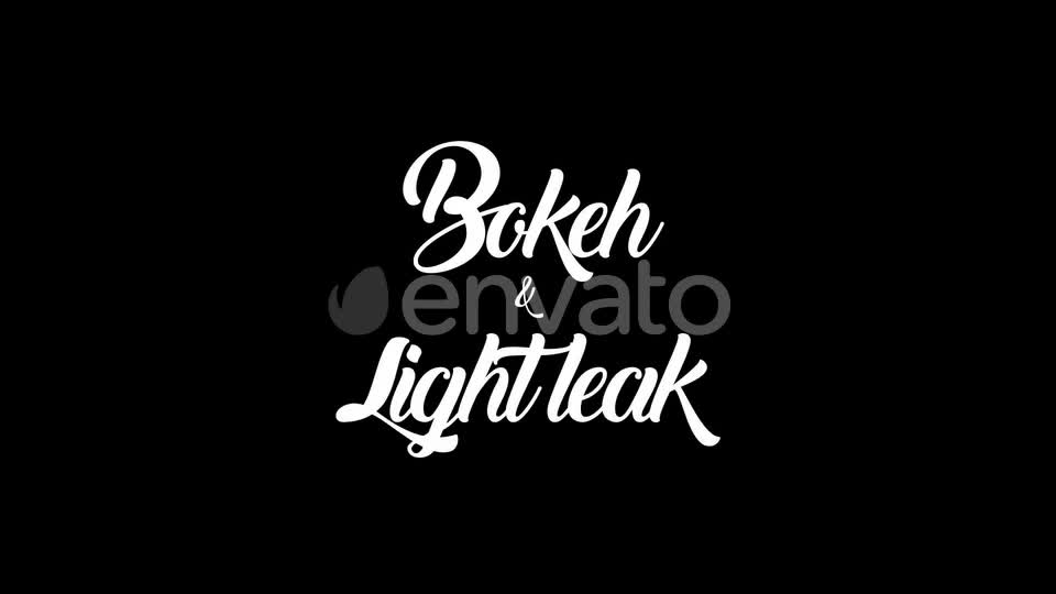 Bokeh and Lightleak Videohive 24679277 Motion Graphics Image 1