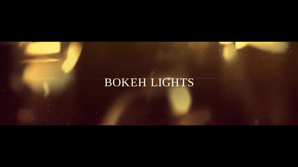 Bokeh Lights Titles Videohive 18178822 After Effects Image 11