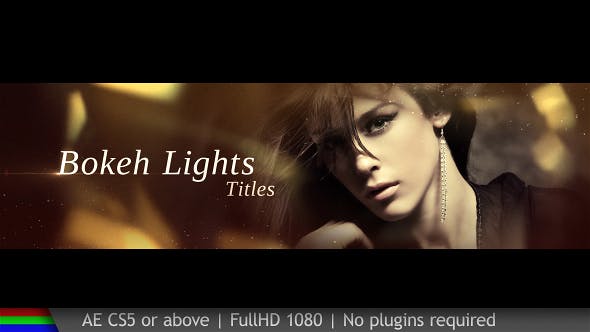 Bokeh Lights Titles - 18178822 Download Videohive