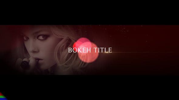 Bokeh Titles - 12700529 Videohive Download