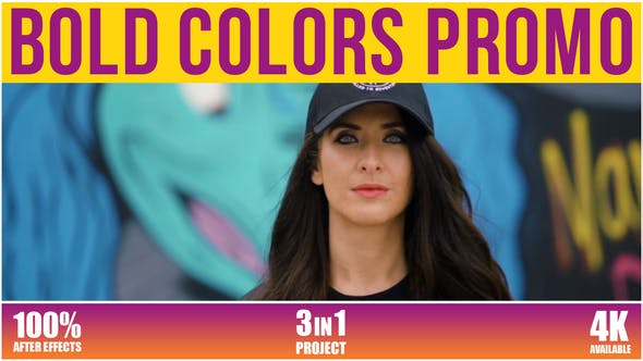 Bold Colors Promo - 26261071 Download Videohive
