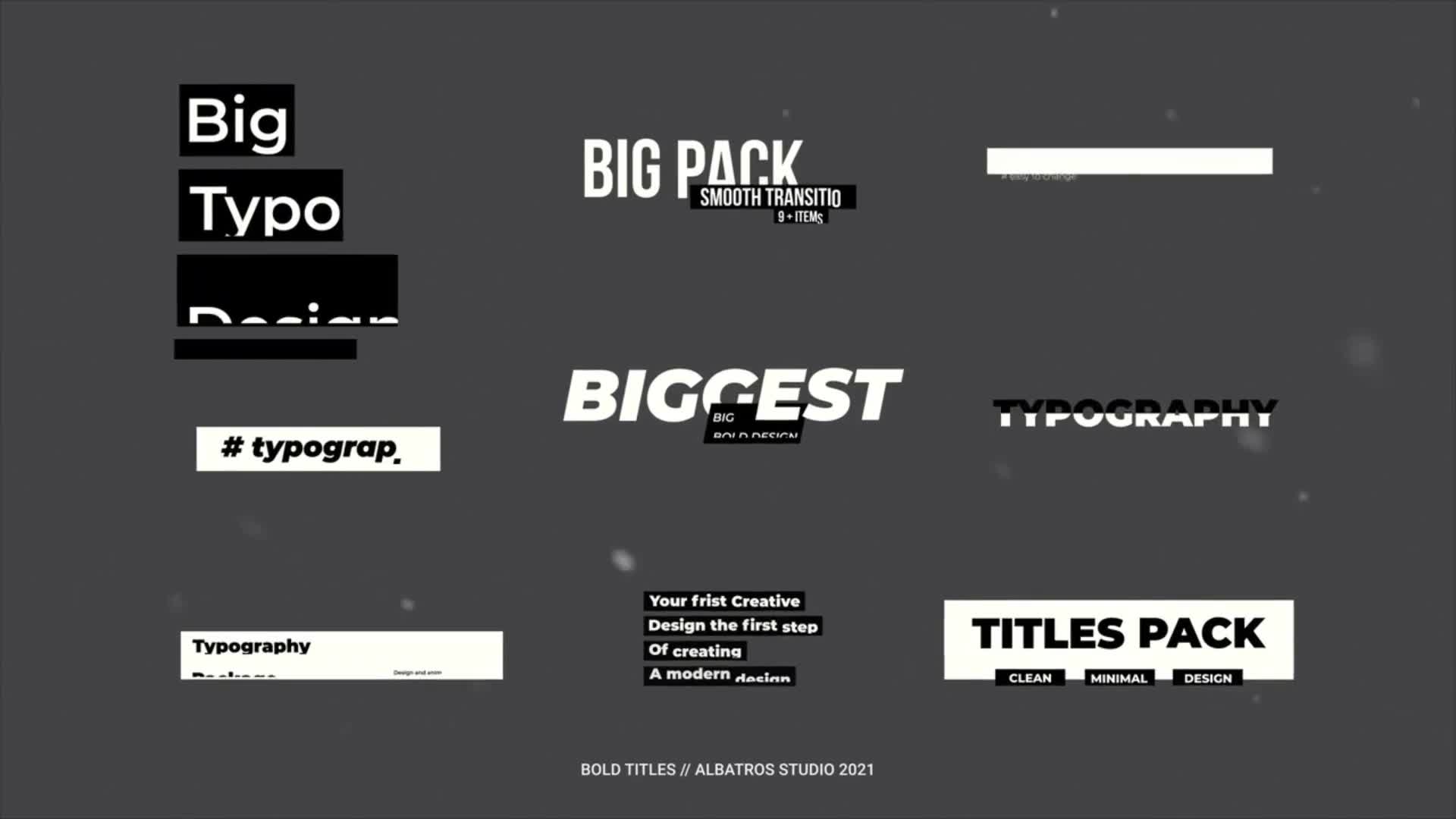 Bold Titles 1.0 | After Effects Videohive 35428403 After Effects Image 1