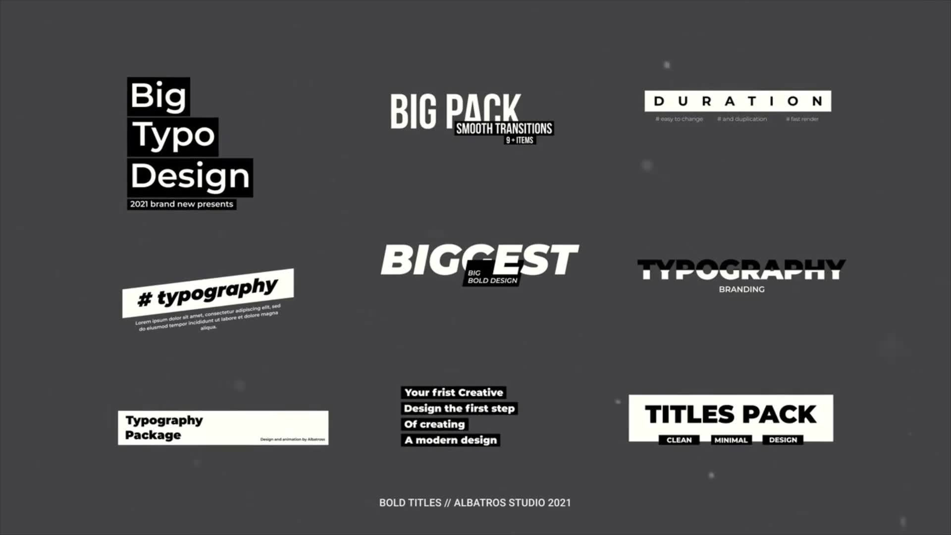 Bold Titles 1.0 | After Effects Videohive 35428403 After Effects Image 2