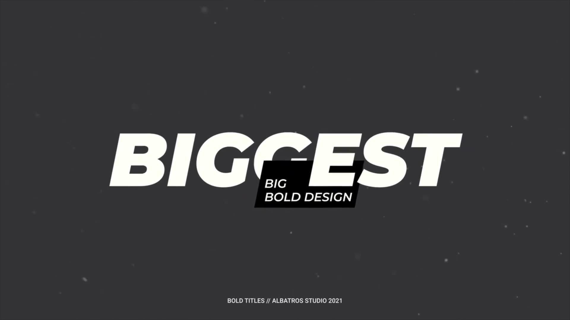 Bold Titles 1.0 | After Effects Videohive 35428403 After Effects Image 3