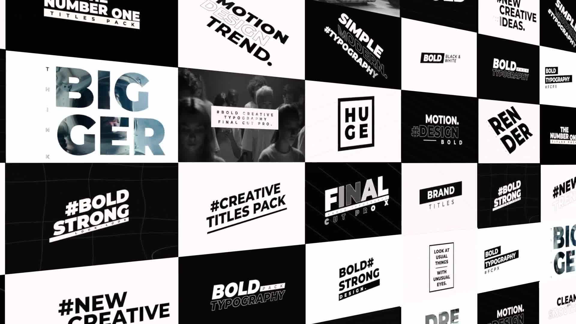 Bold Titles Videohive 34033087 Apple Motion Image 1