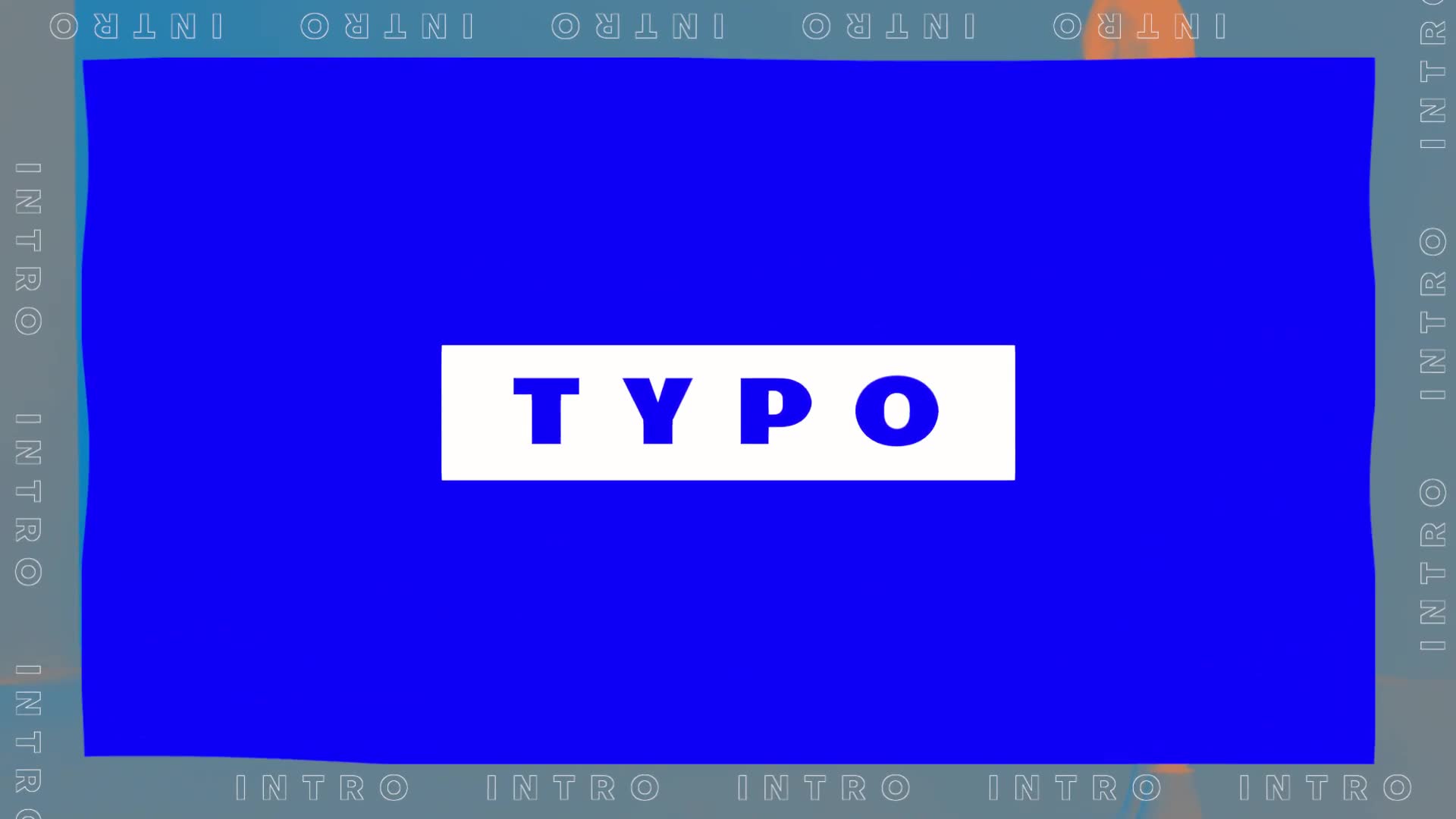 Bold Typo Intro Videohive 26780468 Apple Motion Image 2