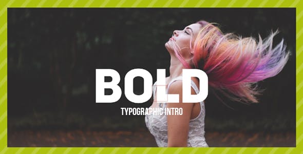 Bold Typo Typographic Intro - Videohive Download 19559462