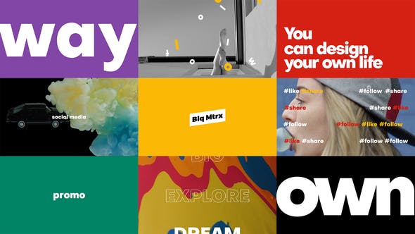 Bold Typography Titles for Premiere Pro - Videohive Download 23822400