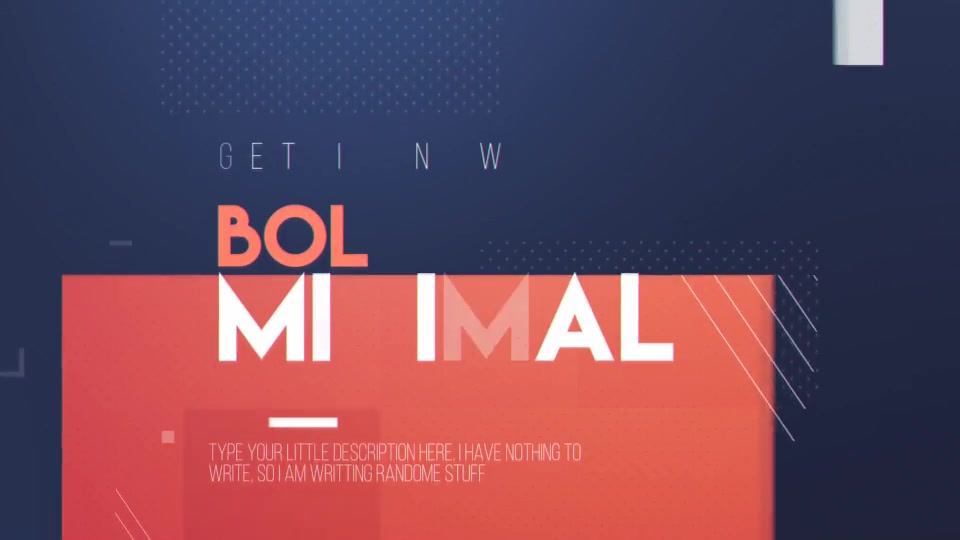 Bolt & Minimal - Download Videohive 19589717