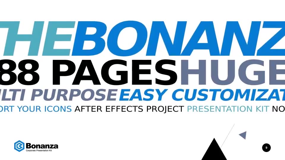 Bonanza Corporate Presentation - Download Videohive 19349870