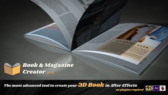 Book And Magazine Creator - 23014927 Videohive Download