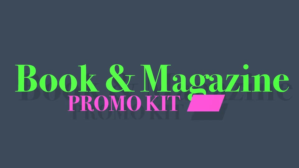 Book and Magazine Promo Kit - Download Videohive 19742450