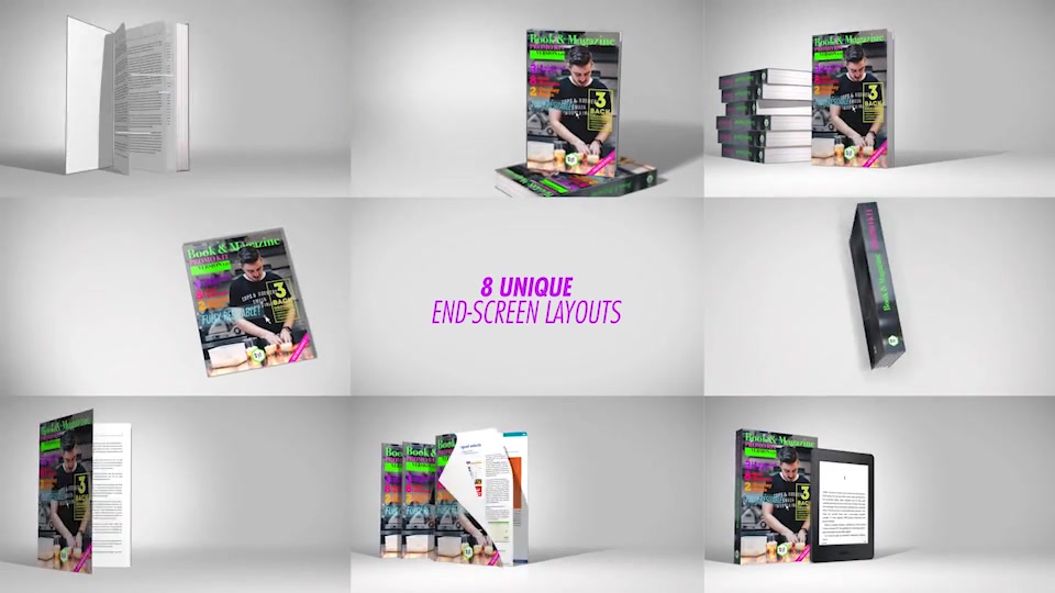 Book and Magazine Promo Kit - Download Videohive 19742450