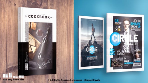 Book and Magazine Promotion - Videohive 26992436 Download