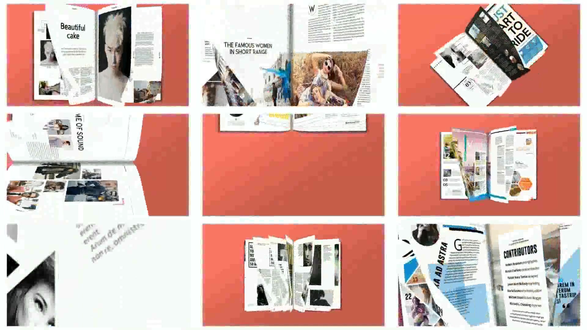 Book and Magazine ToolKit | 700+Premade Magazine Animations Videohive 27589024 After Effects Image 4