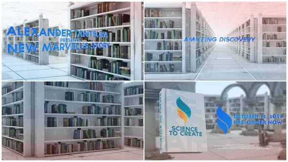 Book In The Library | Science - Download Videohive 22543718