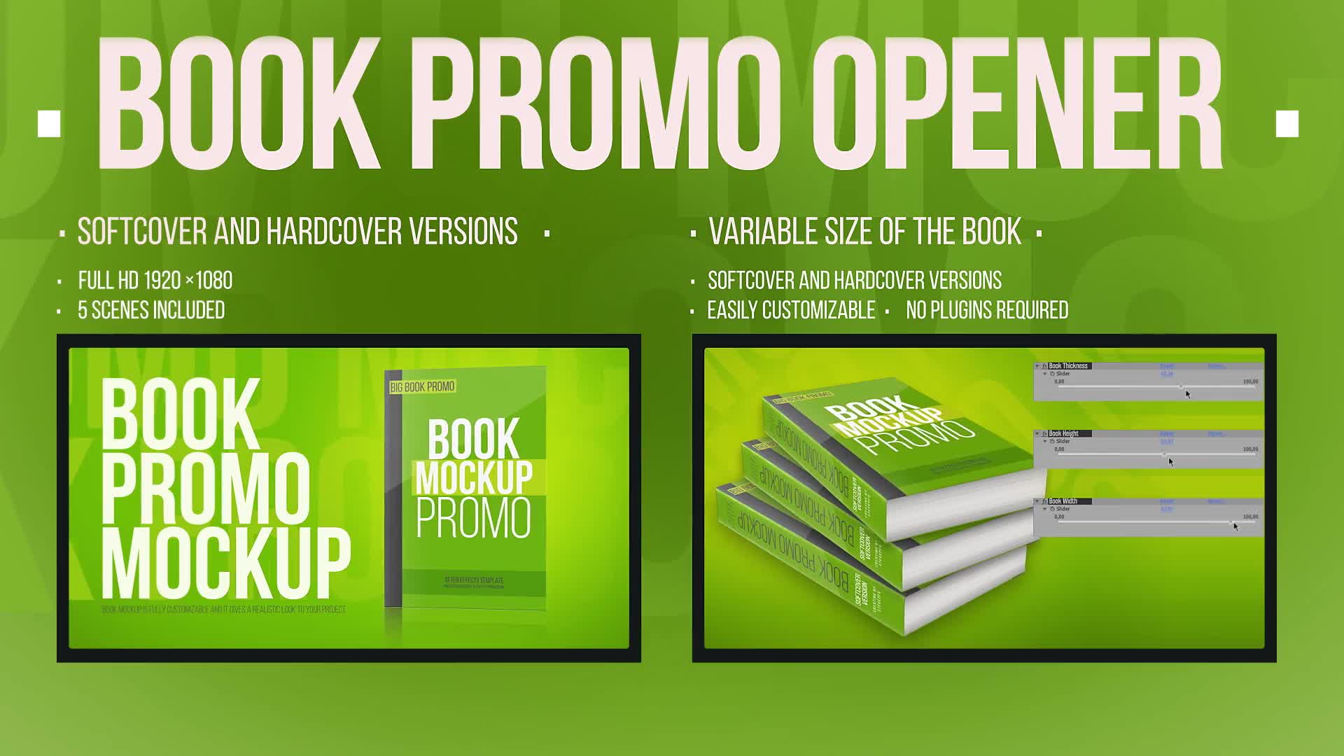 Book Mockup Promo Opener Videohive 40787318 After Effects Image 1
