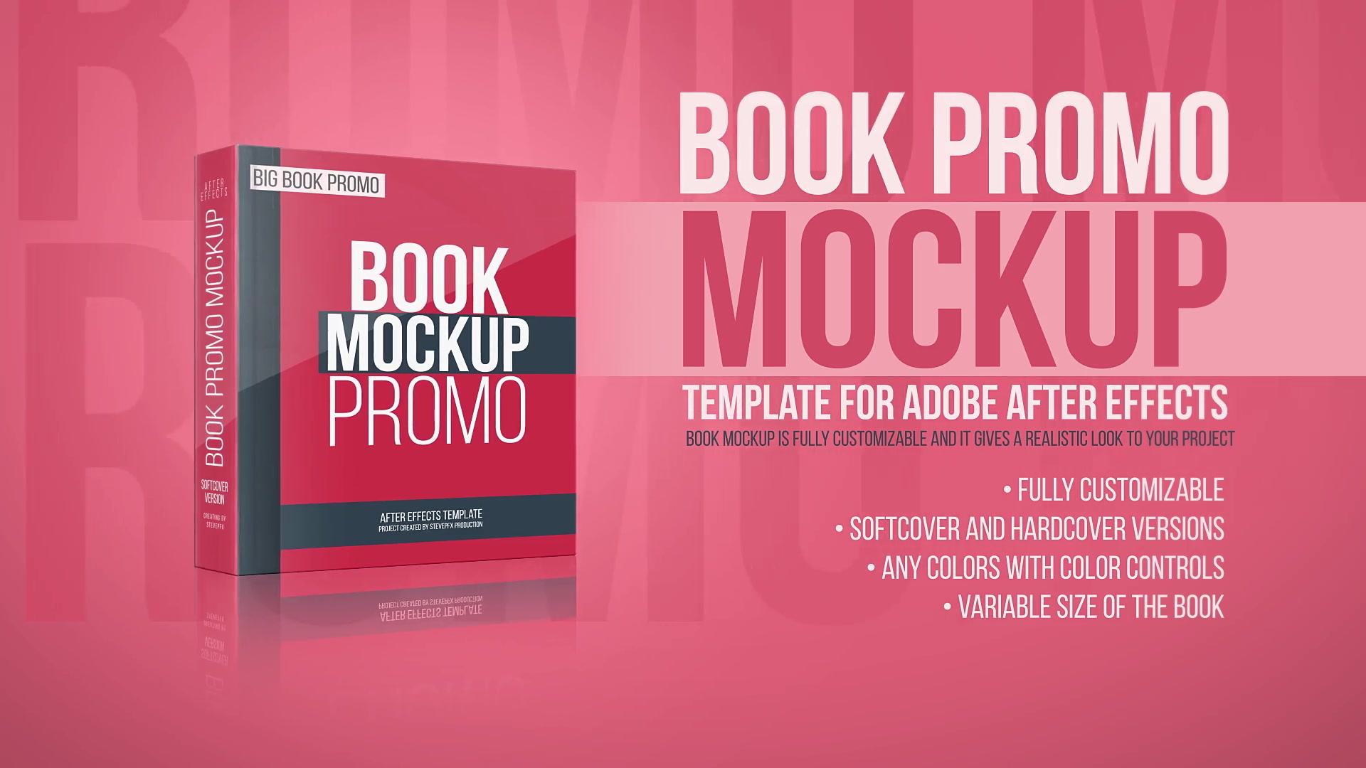 Book Mockup Promo Opener Videohive 40787318 After Effects Image 11