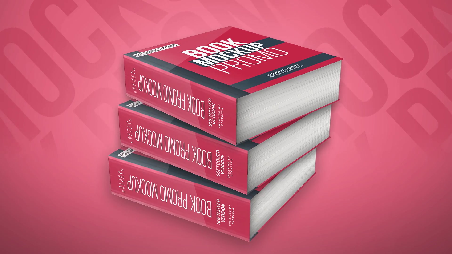Book Mockup Promo Opener Videohive 40787318 After Effects Image 9