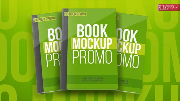 Book Mockup Promo Opener - Videohive Download 40787318