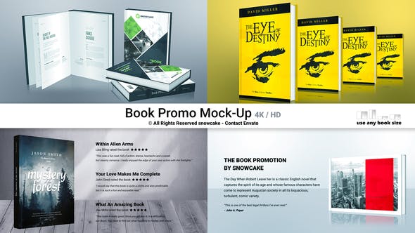 Book Promo Mock Up - Download Videohive 34106126