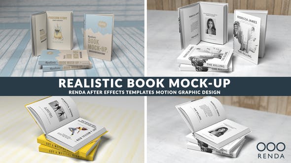 Book Promotion Mock Up - 33636552 Videohive Download