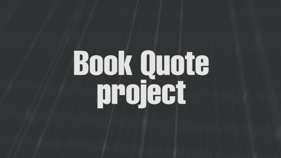 Book Quote Videohive 16045933 After Effects Image 1