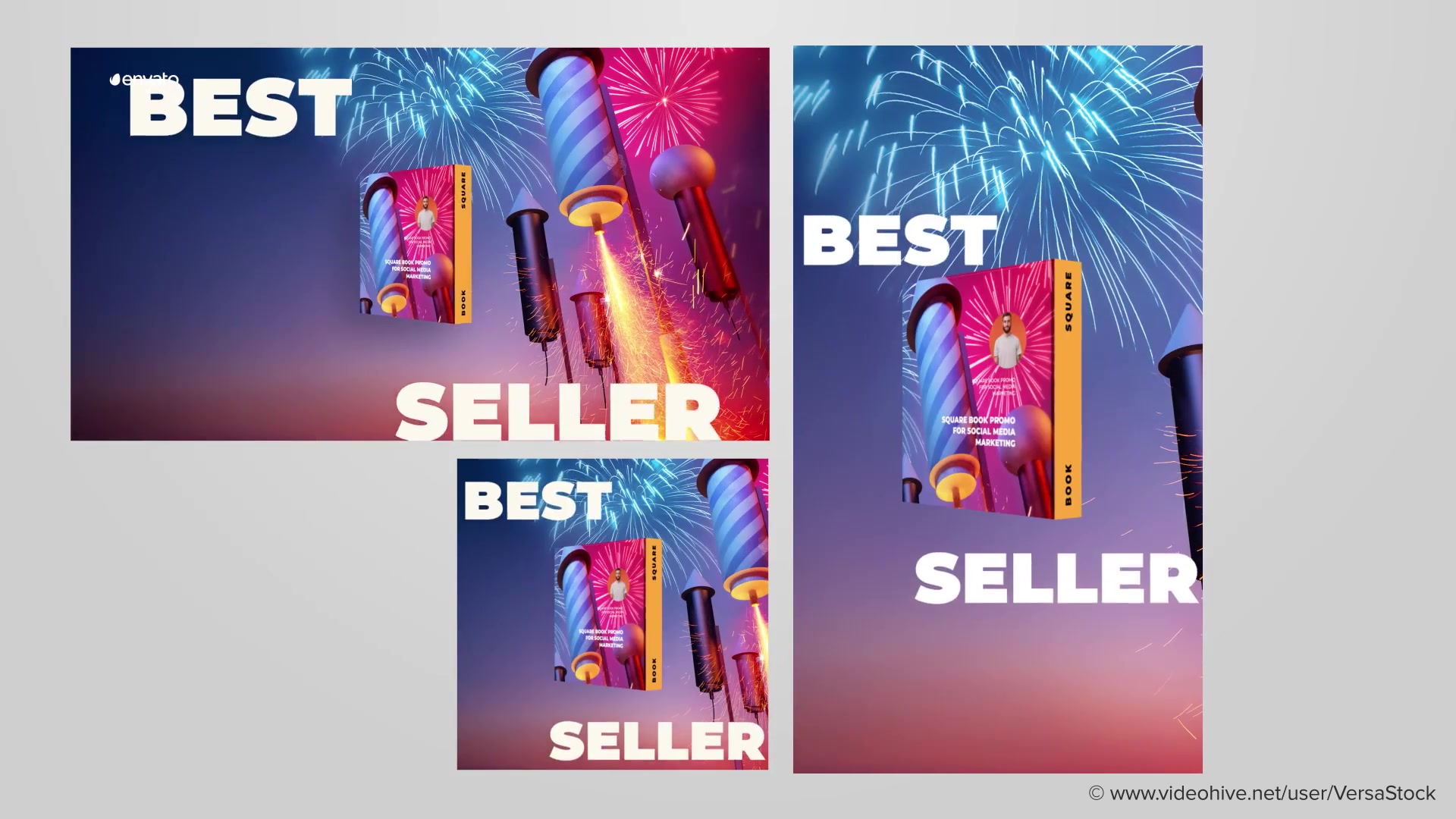 Book Social Media Marketing Promo Pack Videohive 37791888 After Effects Image 12