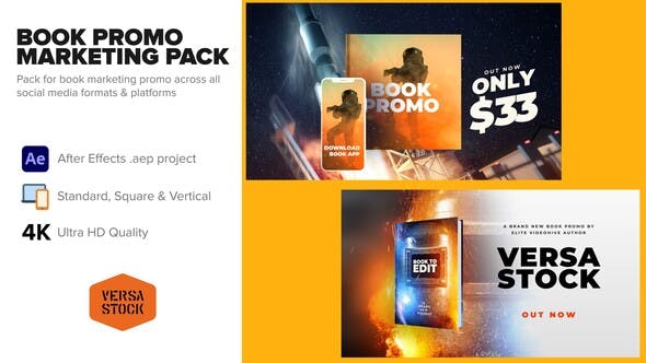 Book Social Media Marketing Promo Pack - Videohive 37791888 Download