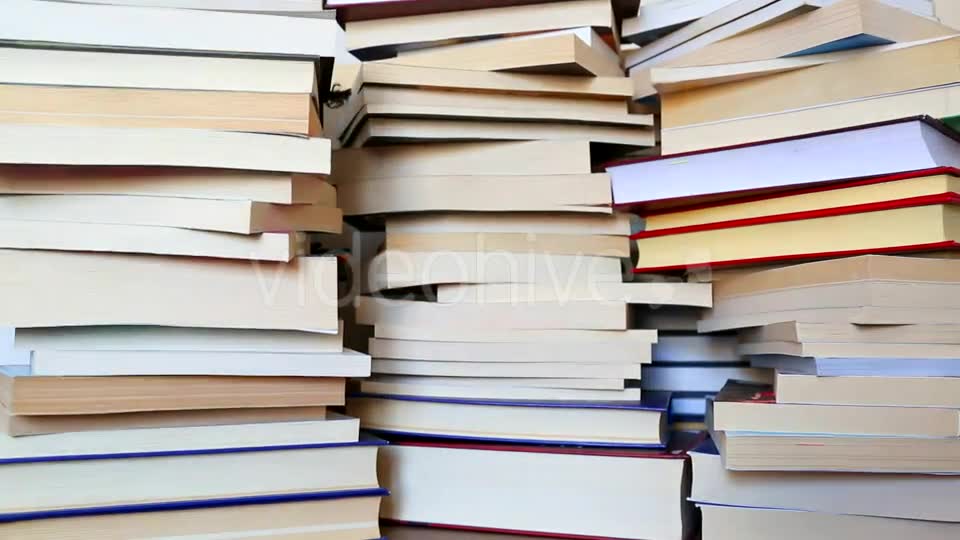 Books  Videohive 13270048 Stock Footage Image 11