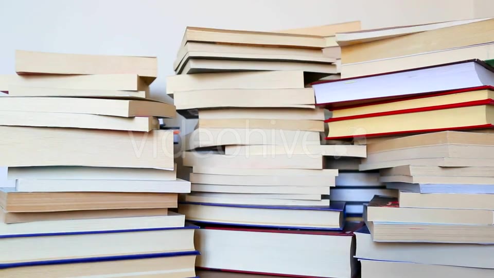 Books  Videohive 13270048 Stock Footage Image 9