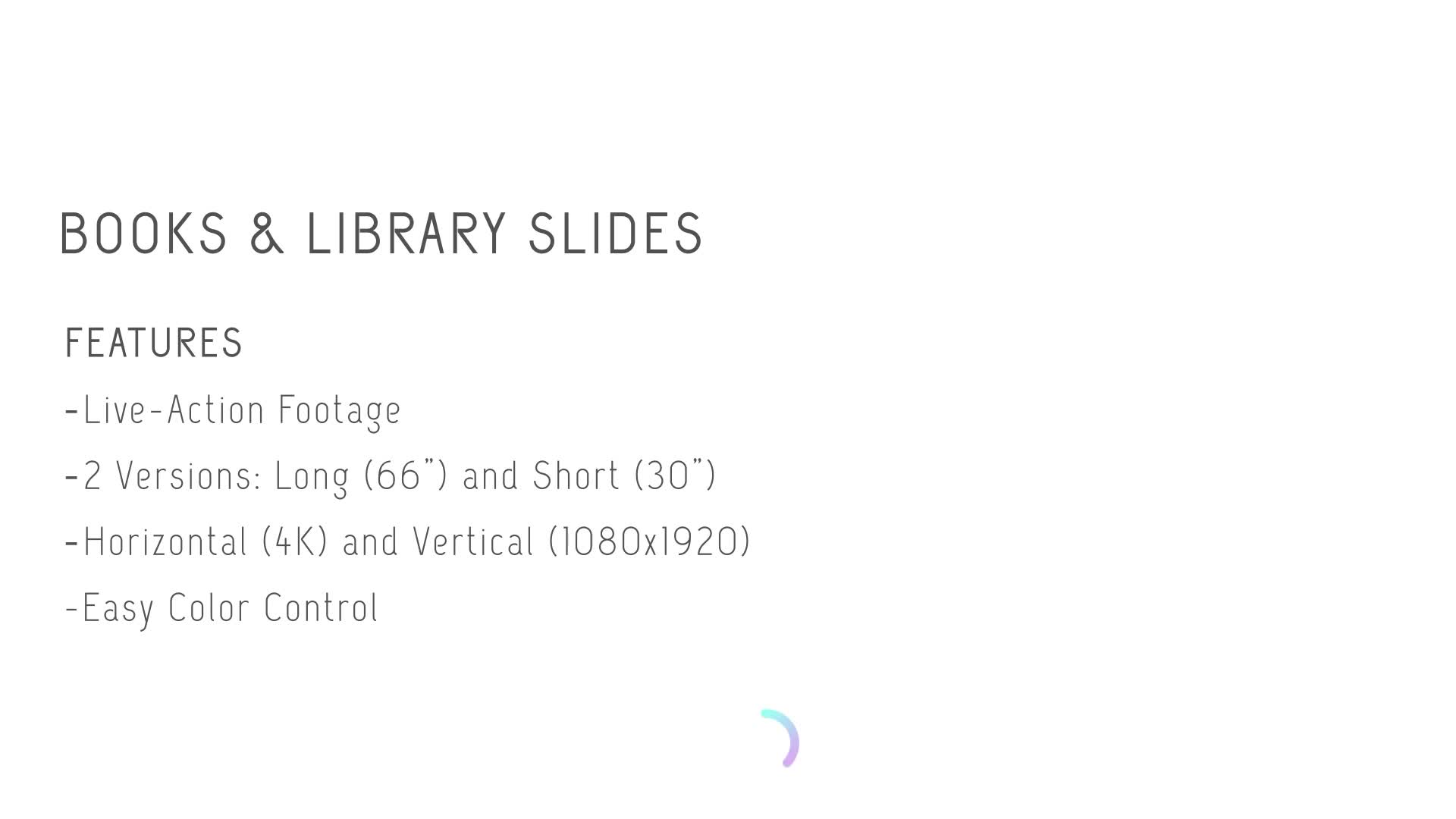 Books & Library Education Slides Videohive 26834863 After Effects Image 1