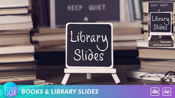 Books & Library Education Slides - Download Videohive 26834863