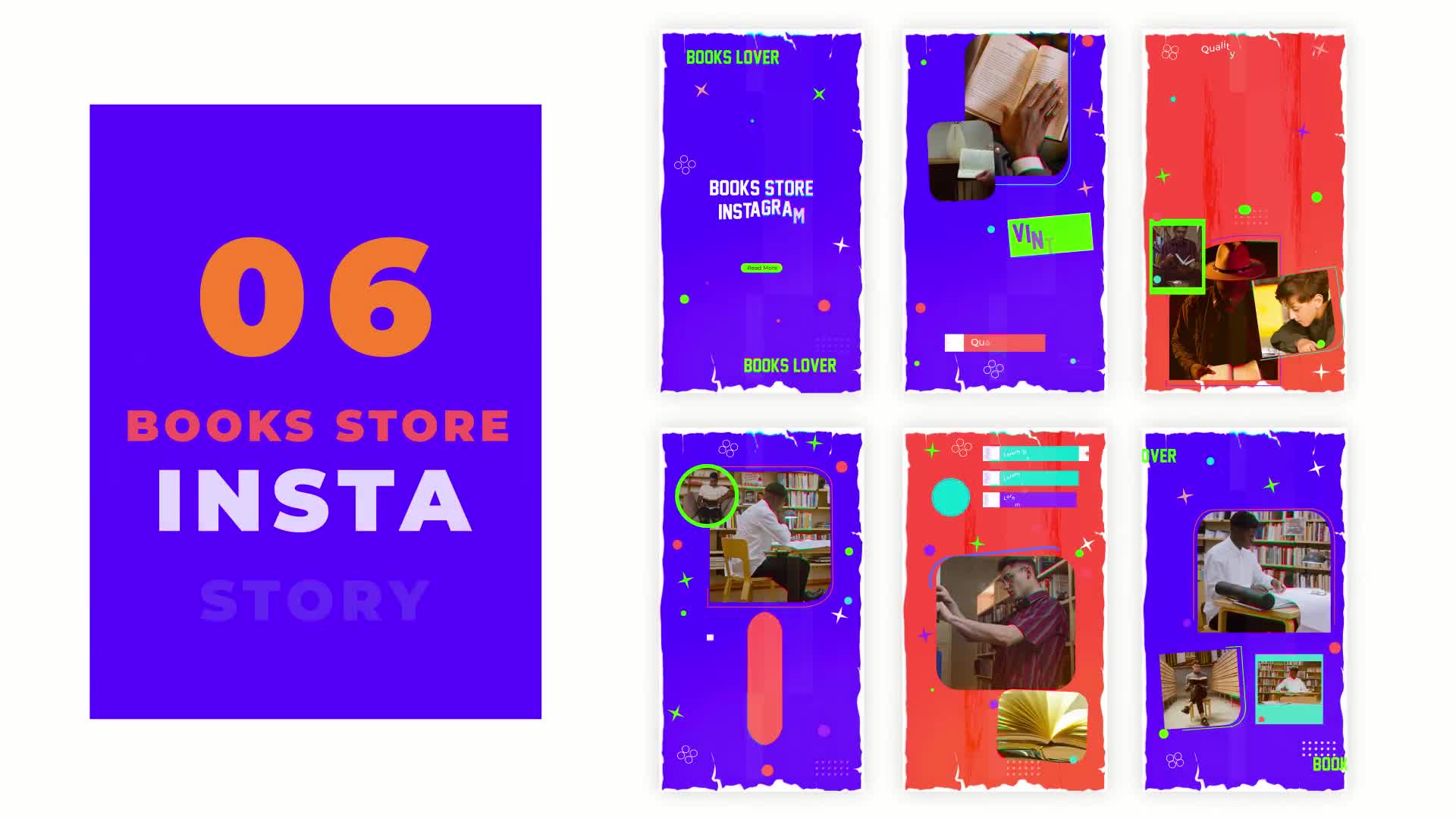 Books Store Instagram Story Videohive 38707808 After Effects Image 1