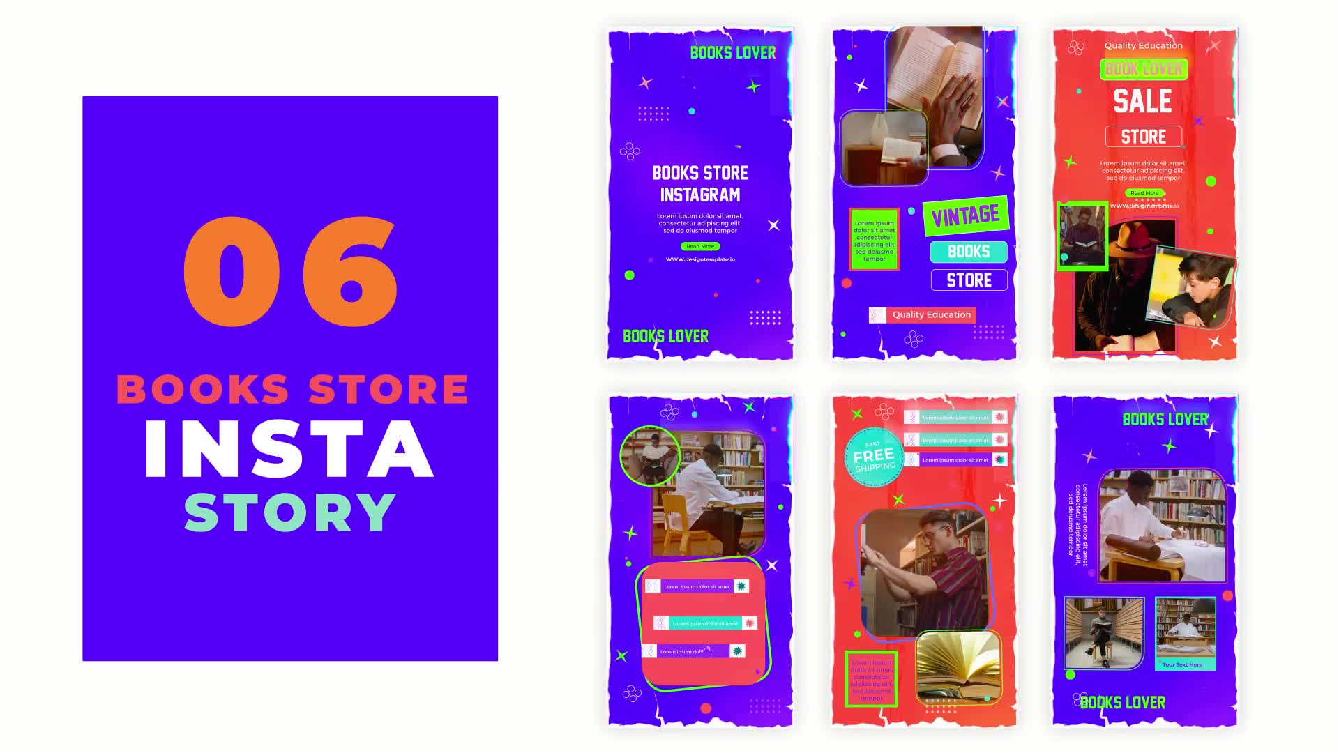 Books Store Instagram Story Videohive 38707808 After Effects Image 2