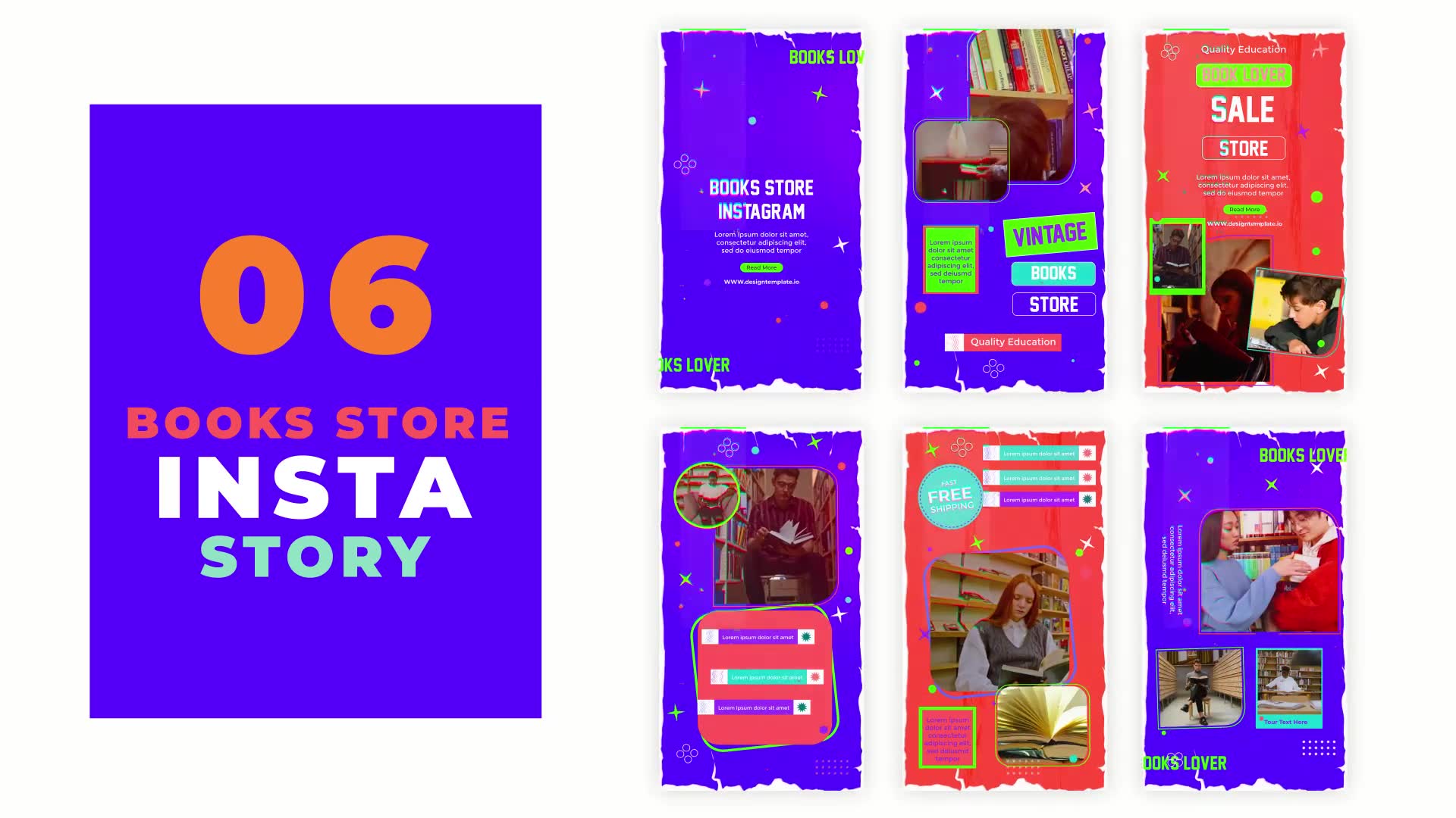 Books Store Instagram Story Videohive 38707808 After Effects Image 3