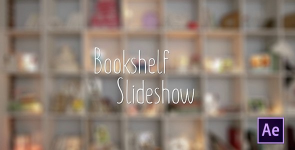 Bookshelf Slideshow Photo Gallery - Download Videohive 14707243