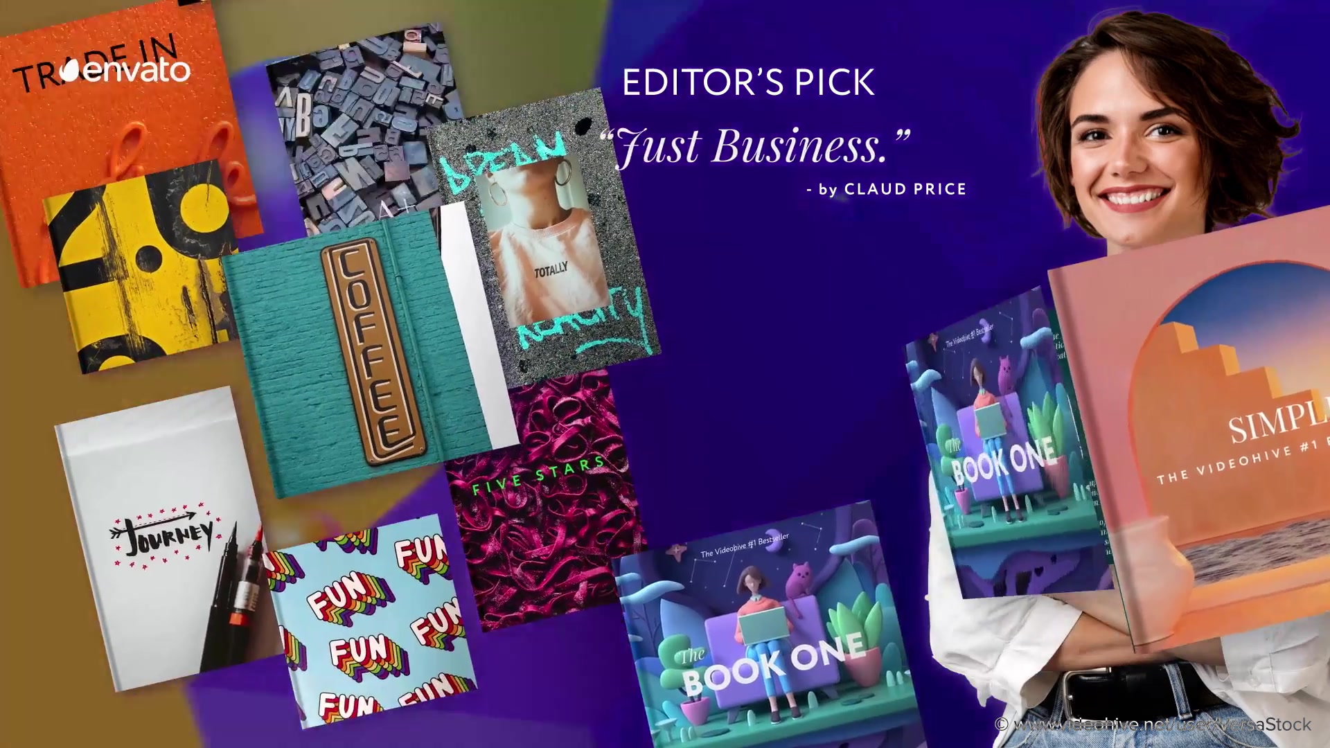 Bookstore Publishing Books Marketing Pack Videohive 37687674 After Effects Image 6
