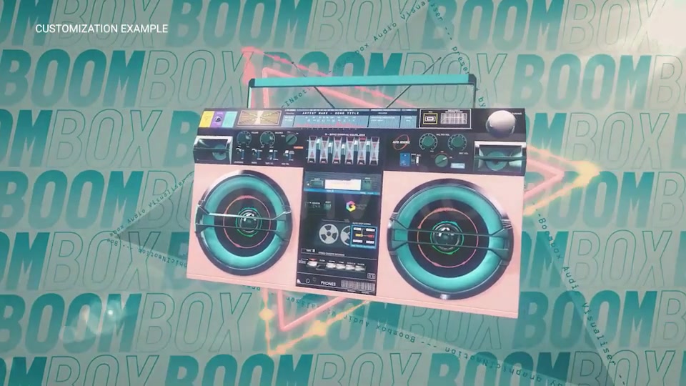 Boombox Music Visualizer Videohive 33336801 After Effects Image 11