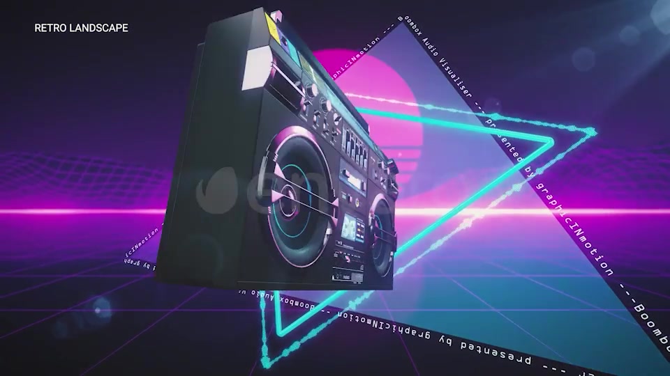 Boombox Music Visualizer Videohive 33336801 After Effects Image 6