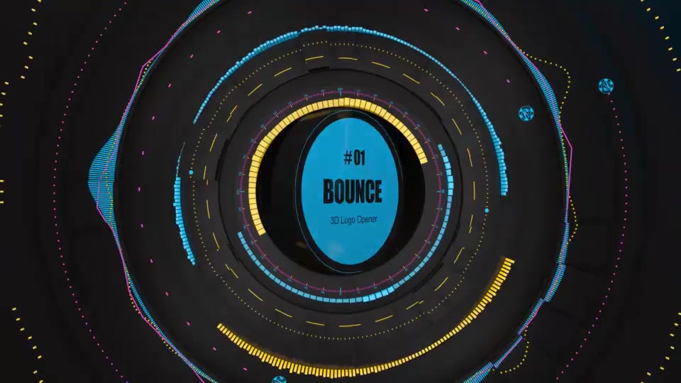BOUNCE 3D Logo Opener Videohive 8132327 After Effects Image 4
