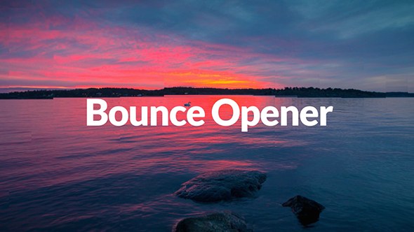 Bounce | Dynamic Opener - Download Videohive 20022932