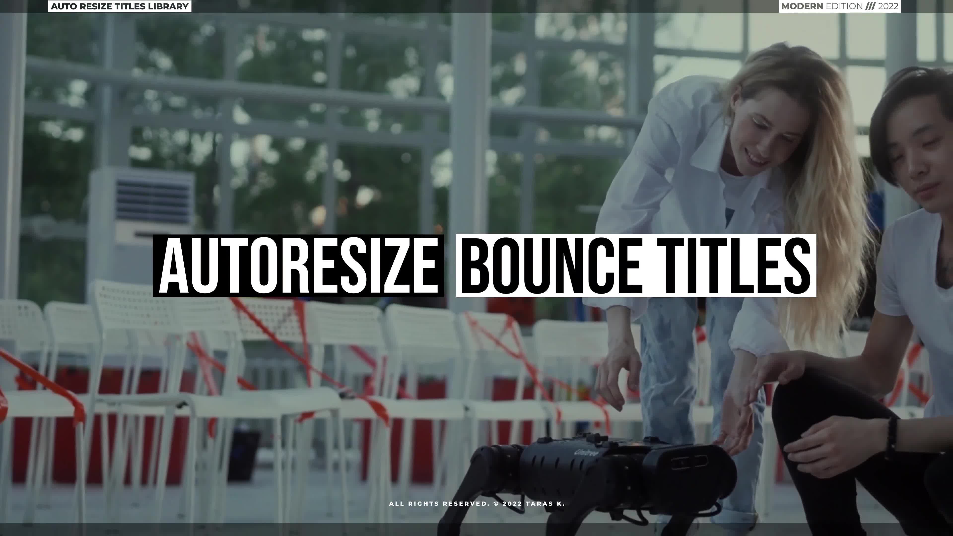 Bounce Text Titles 2.0 | After Effects Videohive 38818507 After Effects Image 1